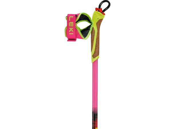 Leki HRC Max FRT Pink 26/27 Kompromissløs World Cup-stav 