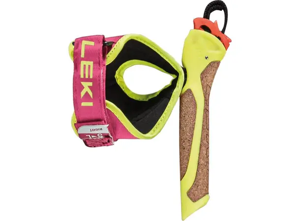 Leki Nordic FRT4 Håndtak M/L/XL - Pink Høyytelses håndtak/stropp-kombinasjon 