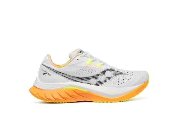 Saucony Endorphin Speed 4 Men White/peel, allsidig temposko 