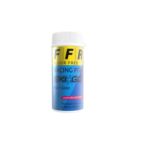 Skigo FFR Blue Pulver | -3/-10 Racingprodukt for kald fin og ny snø