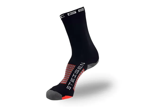 Steigen Løpesokker 3/4 Black Løpesokker i 3/4 høyde, One Size 
