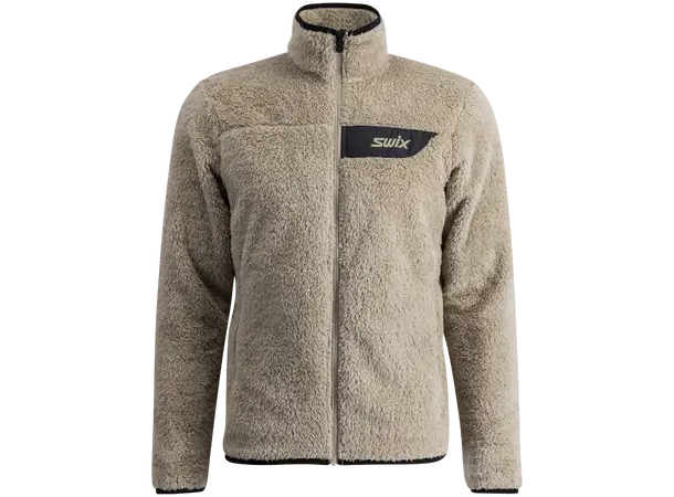 Swix Infinity Pile Midlayer Full Zip M Mellomlagsjakke i myk pilefleece 