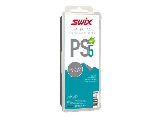 Swix PS5 Glider Turkis -10/-18 180g Glider for kalde forhold