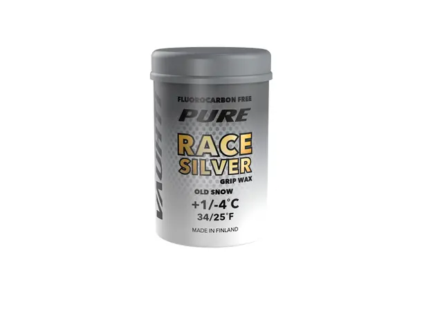 Vauhti Pure Race Silver | +1/-4 Festevoks for gammel snø/grov snø 
