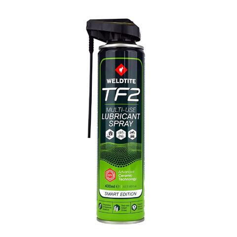 Weldtite TF2 Multi-Use Lubricant Spray Allround smørespray med smart-straw