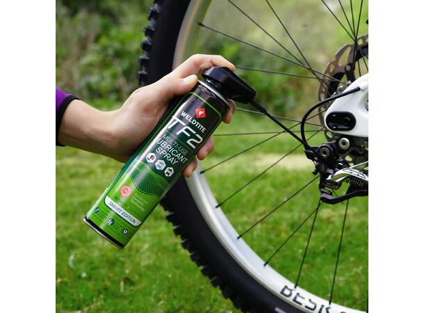 Weldtite TF2 Multi-Use Lubricant Spray Allround smørespray med smart-straw 