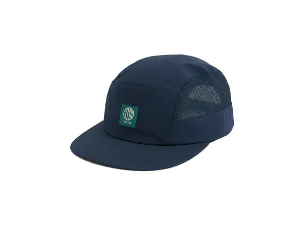 YMR Track Club Nordic Runrise Cap Navy Hvit løpecaps med god lufting (OZ) 