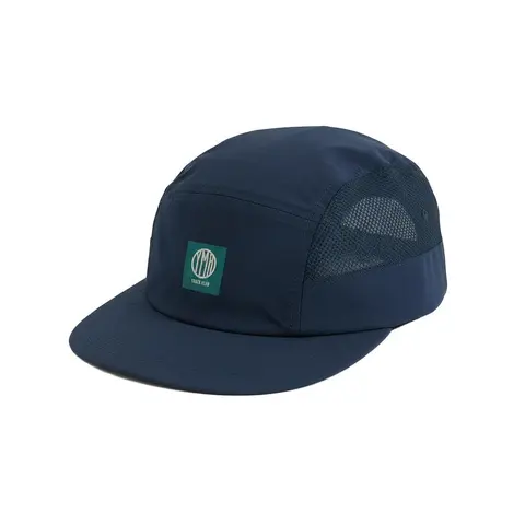 YMR Track Club Nordic Runrise Cap Navy Hvit løpecaps med god lufting (OZ)