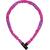 Abus Kjettinglås 4804 Combo Pink 4mm, 75cm lengde, level 4 av 15 