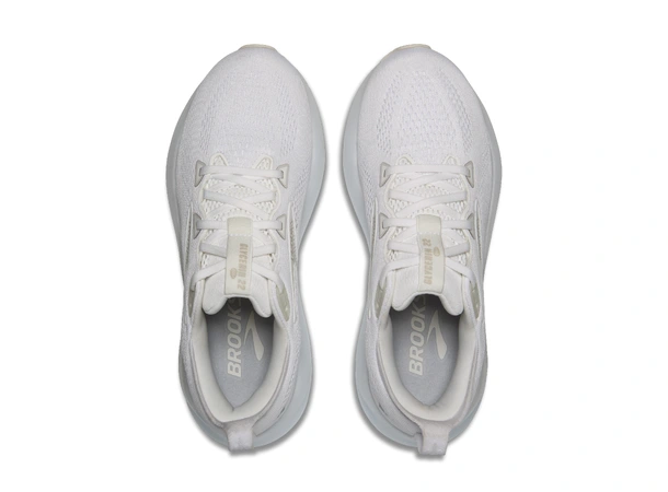 Brooks Glycerin 22 W White/white/grey, mengdeløpesko 