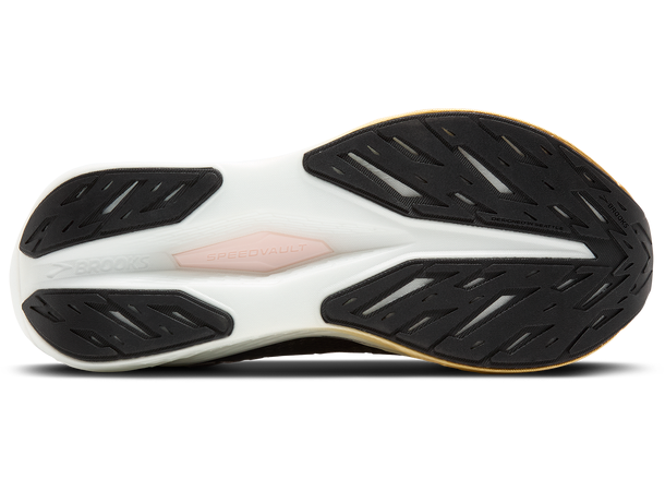 Brooks Hyperion Max 2 Women Black/gold/pink, responsiv supertrainer