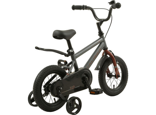 Caliber Barnesykkel 12" Orange/Gery 