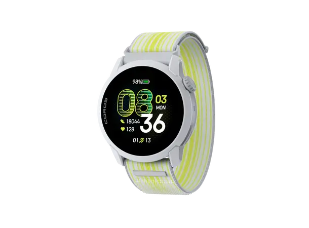 Coros Watch Pace 4 Nylon White Ultlralett AMOLE GPS klokke 