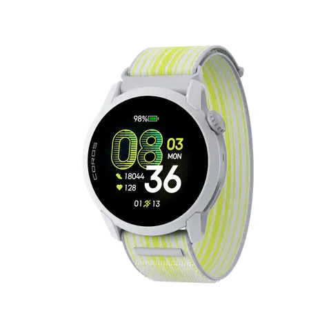 Coros Watch Pace 4 Nylon White Ultlralett AMOLE GPS klokke