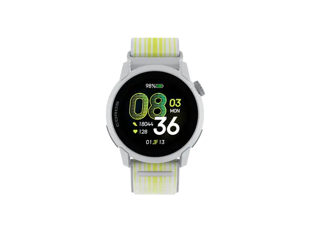 Coros Watch Pace 4 Nylon White Ultlralett AMOLE GPS klokke 