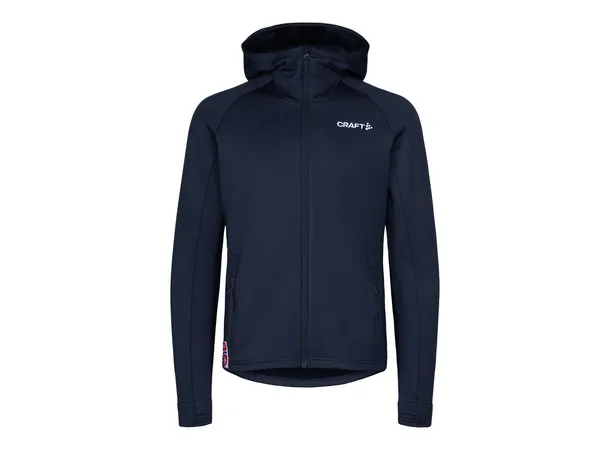 Craft NOR Explore Power Fleece M Fleece-hettejakke til herre, VM-Fleecen 