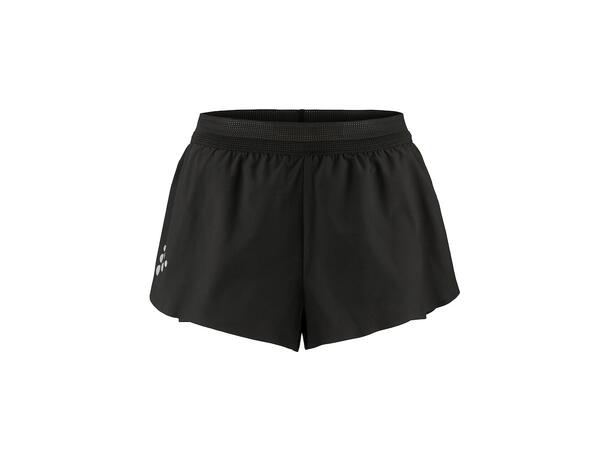 Craft PRO Hypervent Split Shorts 2 W Lett løpeshorts med splitt, sort