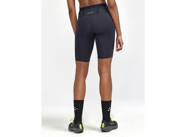 Craft PRO Trail Short Tights W L Kort løpetights, sort 