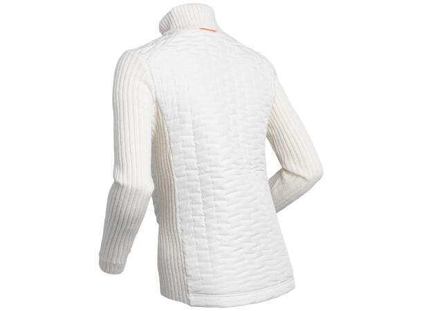 Dæhlie Full Zip Comfy Wmn Varm full-zip genser, Snow white