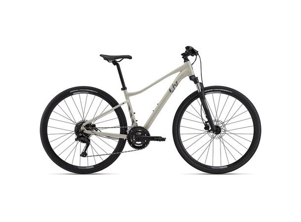 Giant Liv Rove 3 Pulp Gray Allsidig hybrid for asfalt og grus 