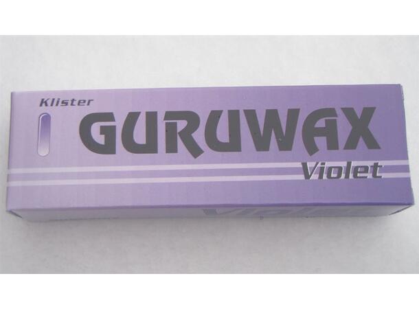 Guruwax Violet klister | -4/+4 Klister for vekslende føre