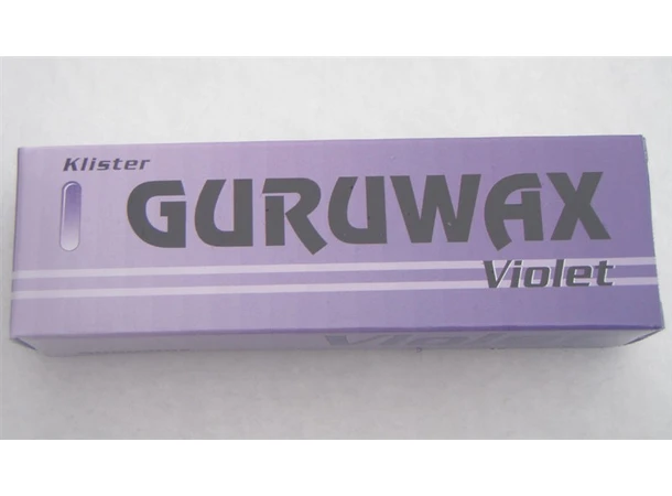 Guruwax Violet klister | -4/+4 Klister for vekslende føre 