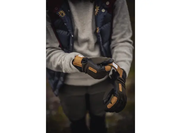 Hestra Ergo Grip Active  Wool Terry En smidig, solid utendørs-hanske 