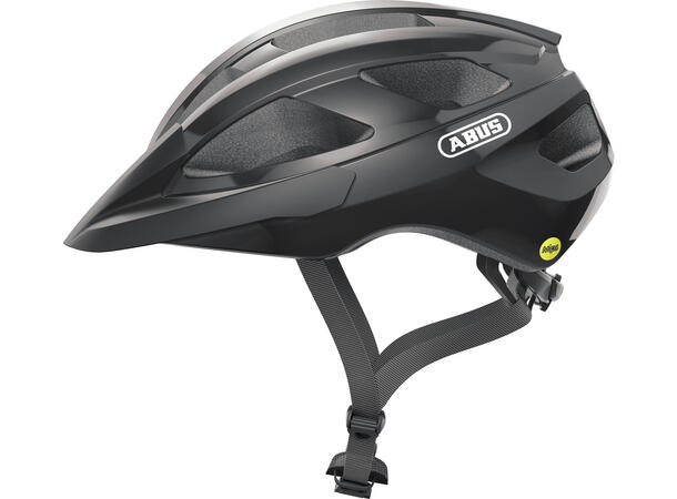 Hjelm Macator MIPS Shiny Black M