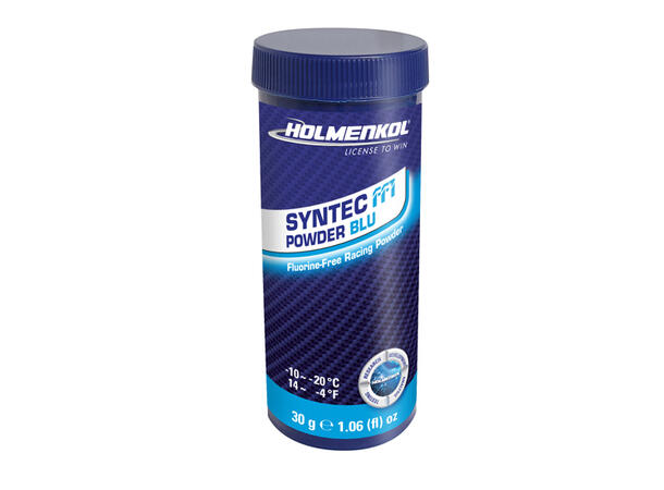 Holmenkol Syntec FF1 Pulver Blue 30g Racingpulver uten fluor