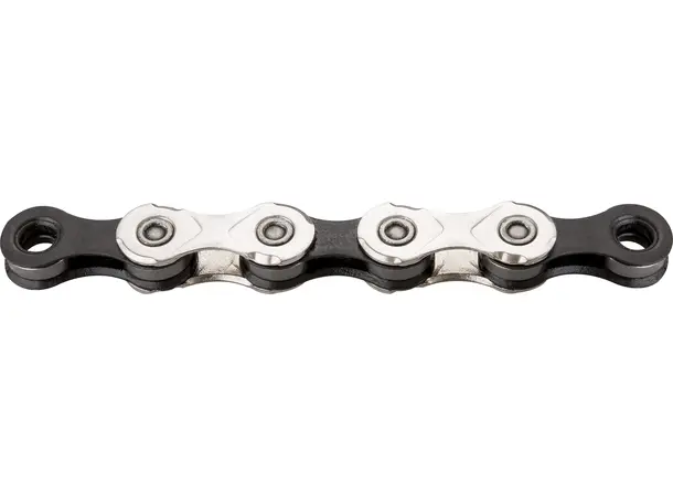KMC X11 Kjede Sølv/sort 11-delt, 118 ledd, 5.65mm, 257gr 