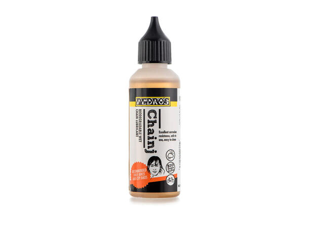 Pedro's ChainJ Olje 50ml Olje for alle forhold, Dryppflaske 