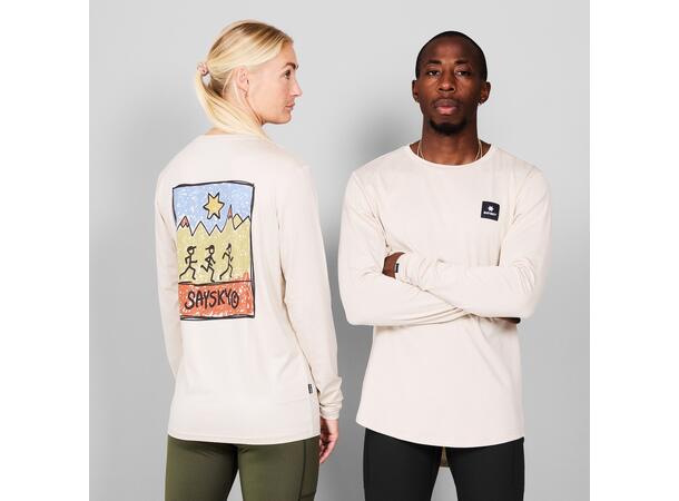 SAYSKY Logo Pace Long sleeve Stretcy løpe-long sleeve