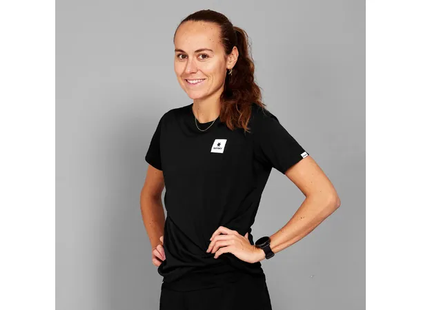 SAYSKY W Clean Combat Pro T-shirt Lett og hurtigtørkende løpe t-skjorte 