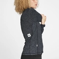 SAYSKY W Reflective Pace 1/2 Zip LS, L 1/2 Zip Long Sleeve med refleks