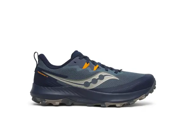 Saucony Peregrine 14 Herre Terrengløpesko, Dusk/navy 