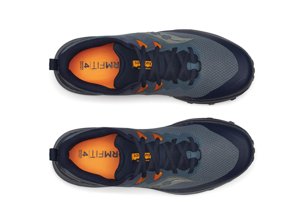Saucony Peregrine 14 Herre Terrengløpesko, Dusk/navy