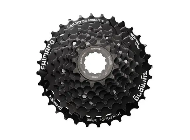 Shimano HG200 8-Delt Kassett 12-32T, Sort 