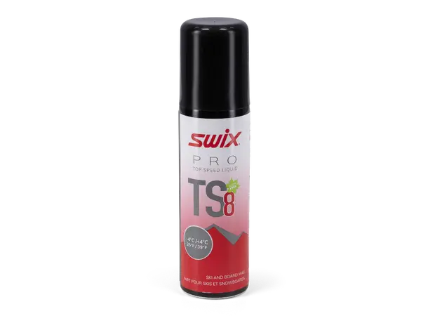 Swix TS8 Liquid Red -4/+4 50ml Flytende fluorfri topping for konkurrans 