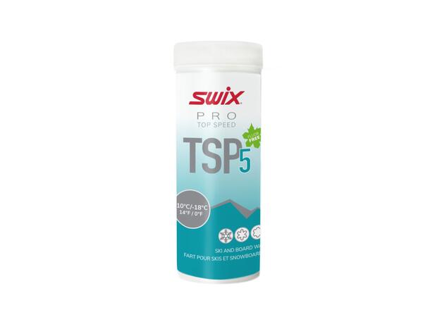 Swix TSP5 Tuquoise | -8/-15 Fluorfritt racingpulver