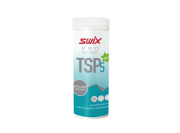Swix TSP5 Tuquoise | -8/-15 Fluorfritt racingpulver 