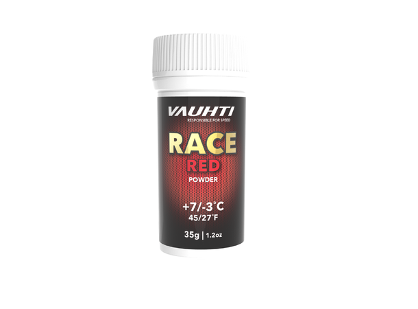 Vauhti Race Red Powder | +7/-3 Pulver med ny resept fra Vauhti