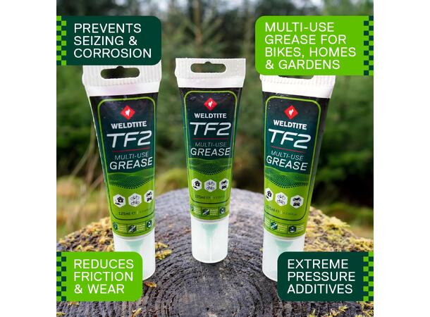 Weldtite TF2 Multi-Use Grease Proff fett for tung belastning 