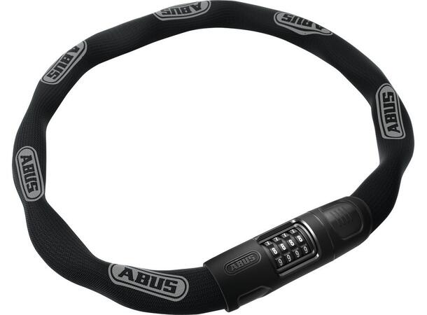 ABUS Kjettinglås 8808C/110, black 8mm, 110cm, kode, level 9 av 15 