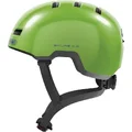 ABUS Skrub Kid, Shiny Green, S Moderne og allsidog barnehjelm