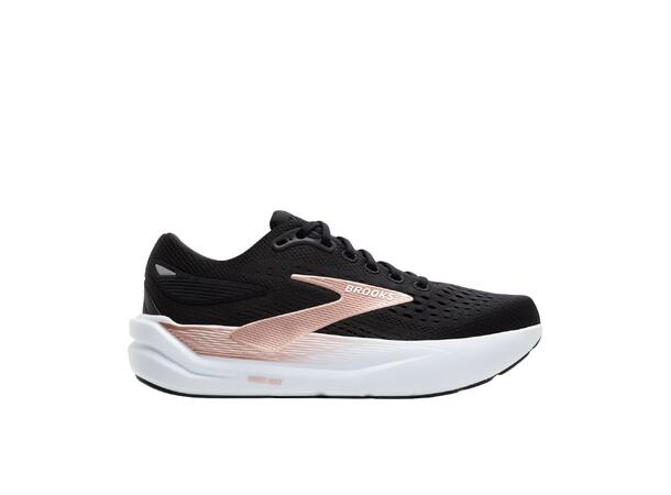 Brooks Ghost Max 3 Dame Black/Black/Rose Gold 
