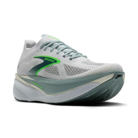 Brooks Hyperion Max 3 (M) White/Gray Mist/Green