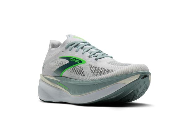 Brooks Hyperion Max 3 (M) White/Gray Mist/Green 