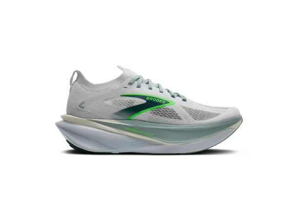 Brooks Hyperion Max 3 (M) White/Gray Mist/Green 