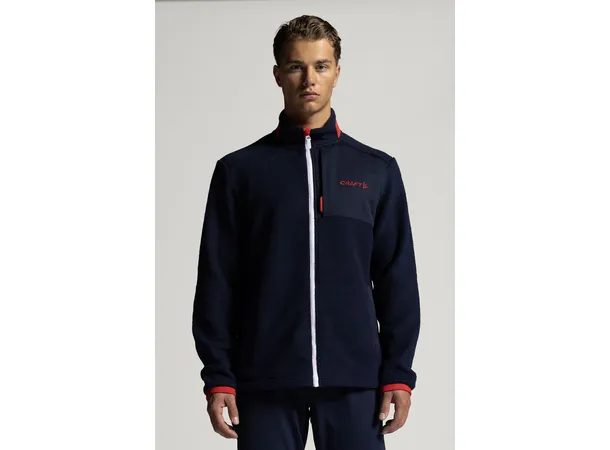 Craft NOR ADV Explore Pile Fleece Jkt M Varm og allsidig pile-fleecejakke 