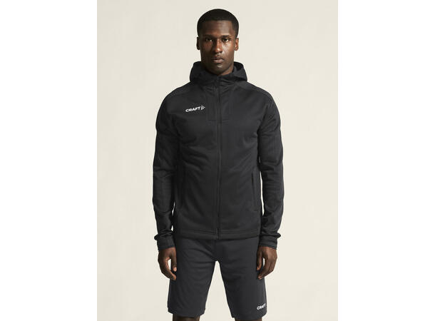 Evolve 2.0 Brushed Hood Jacket M Black